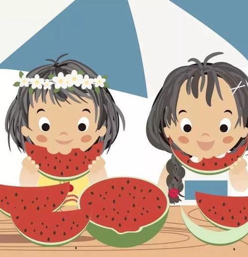 吃瓜的卡通头像