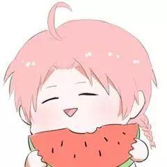 瓜哥吃瓜情侣头像动漫