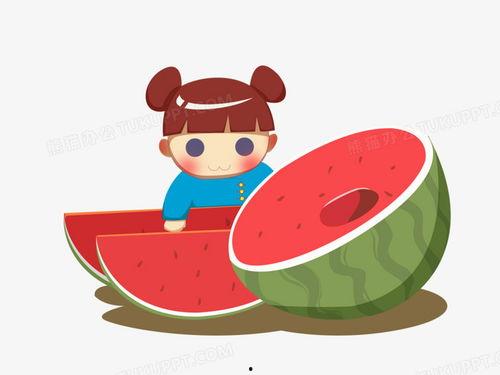 宝宝吃瓜图片大全,萌态百出，萌化你的心